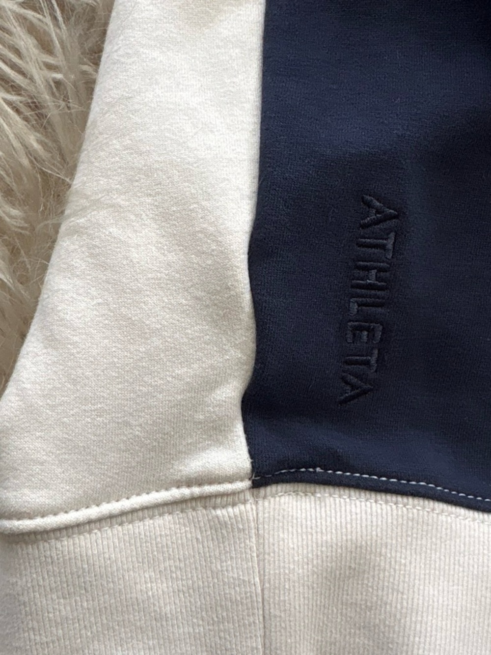 Athleta forever fleece hoodie sz Medium - Picture 6 of 10